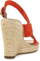 Thumbnail for your product : Joie Jace Crisscross Slingback Wedge Sandal, Orange