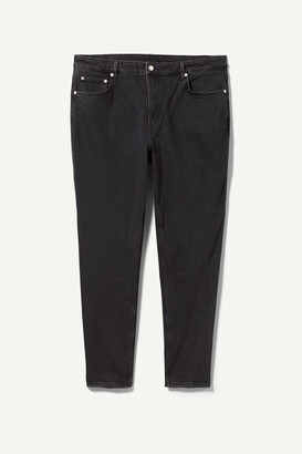 Weekday Lash Extra High Mom Jeans Ext - Black