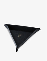 Thumbnail for your product : Smythson Black triangular trinket tray