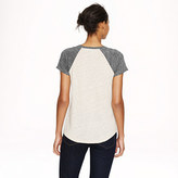 Thumbnail for your product : J.Crew Linen baseball tee in amour