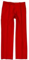 Thumbnail for your product : CNC Costume National Flat Front Wool Pants