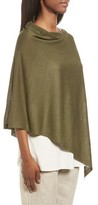 Thumbnail for your product : Eileen Fisher Women's Silk & Organic Linen Poncho