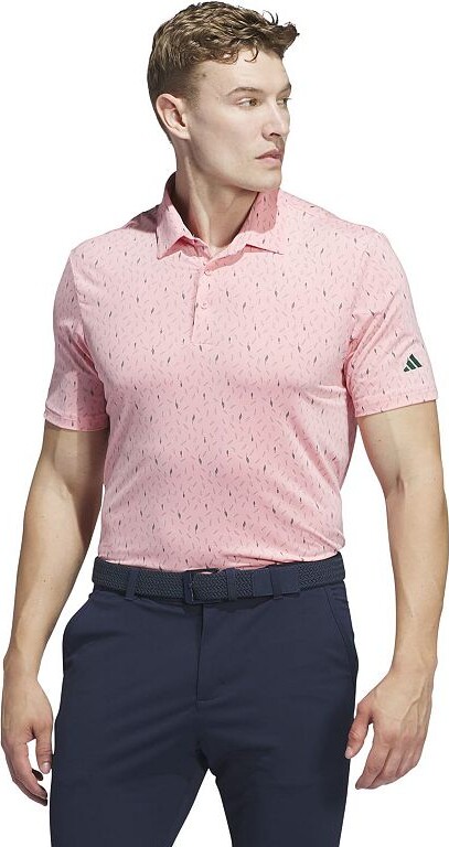 Men's adidas Ultimate365 Allover Print Golf Polo Shirt