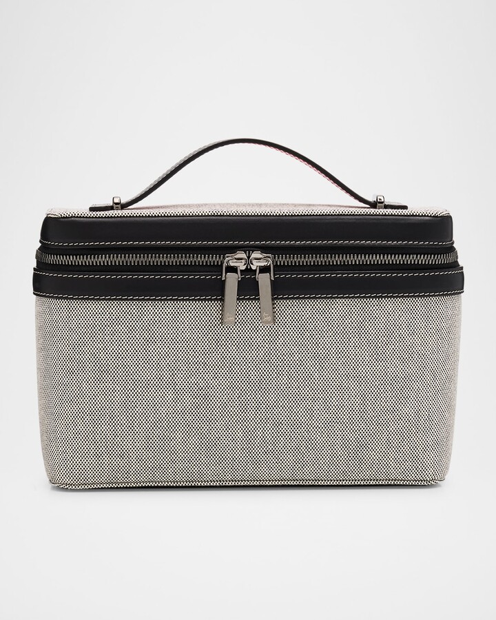 Christian Louboutin Men's Djanis Canvas and Leather Crossbody Bag