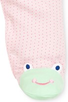 Thumbnail for your product : Little Me Baby Frogs Snap Up Footed Cotton Coverall