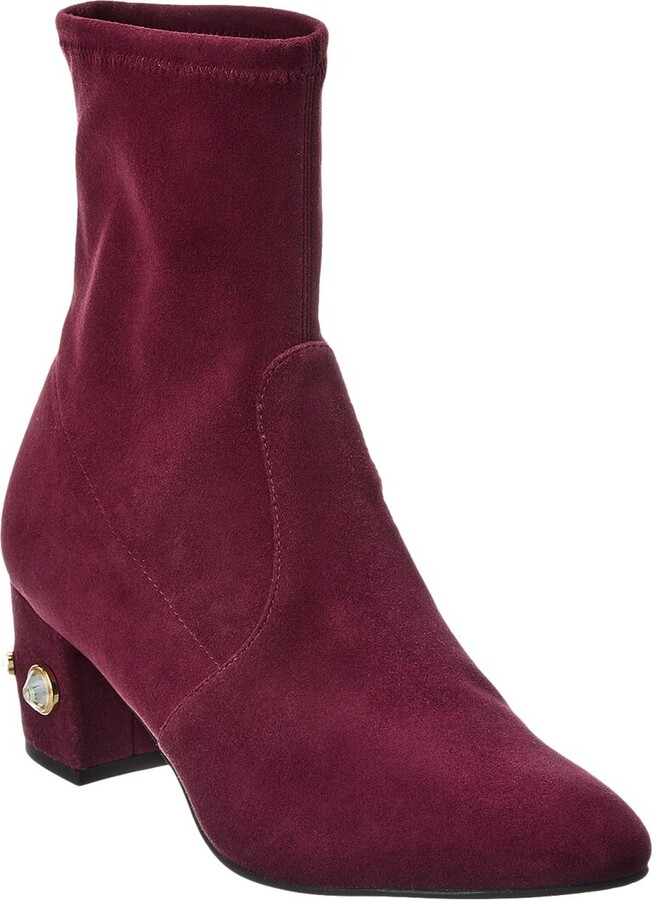 Stuart Weitzman Allshine 60 Suede Bootie