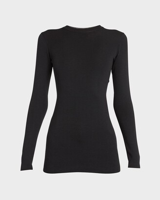Valentino Cashmere Silk Sweater with Back Cutout