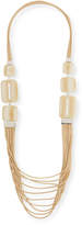 Thumbnail for your product : Lafayette 148 New York Marble Block Multi-Strand Necklace
