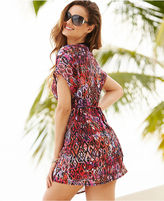 Thumbnail for your product : Gottex Aztec-Print Mesh Tunic Cover Up