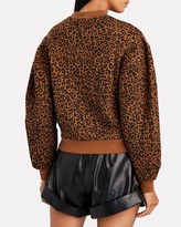 Thumbnail for your product : Ulla Johnson Lula Leopard Print Sweatshirt