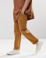 Thumbnail for your product : ASOS Straight Leg Cargo Pants In Sand