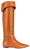 Thumbnail for your product : KHAITE Diego Boots in Rust