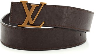 Louis Vuitton Neogram Belt Leather Medium Black 55078137