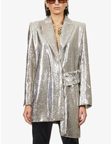 Thumbnail for your product : Off-White Paillettes sequin embellished jacket