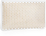 Thumbnail for your product : Christian Louboutin Loubiposh Spiked Clutch Bag, White