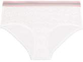 Thumbnail for your product : Mimi Holliday Rock Candy Mid-Rise Lace And Stretch-Jersey Briefs