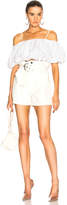 Thumbnail for your product : 3.1 Phillip Lim Belted Paper Bag Shorts