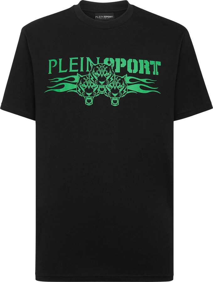 Plein Sport T-shirt Round Neck SS Tiger