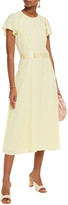 Thumbnail for your product : Goat Jewel Belted Satin-crepe Midi Dress