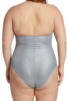 Thumbnail for your product : Karla Colletto Swim Kaia Bandeau One-Piece Swimsuit
