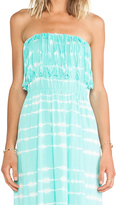 Thumbnail for your product : Bobi Light Weight Jersey Strapless Maxi Dress