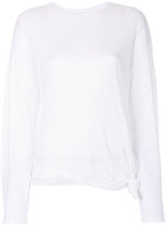 Iro - knotted long sleeve top 