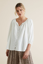 Thumbnail for your product : Seed Heritage Button Down Crinkle Blouse