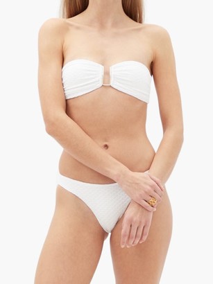 Melissa Odabash Barcelona Bandeau Bikini Top - White