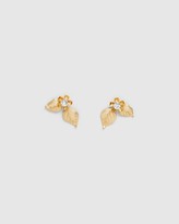 Thumbnail for your product : Nikki Witt - Women's Gold Earrings - Rita Earrings - Size One Size at The Iconic