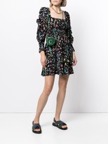 Thumbnail for your product : Cynthia Rowley Holly smocked ruffle dress