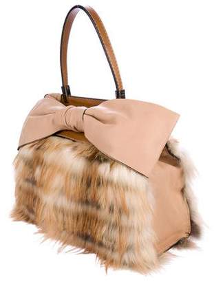 Valentino Fox Aphrodite Bow Bag