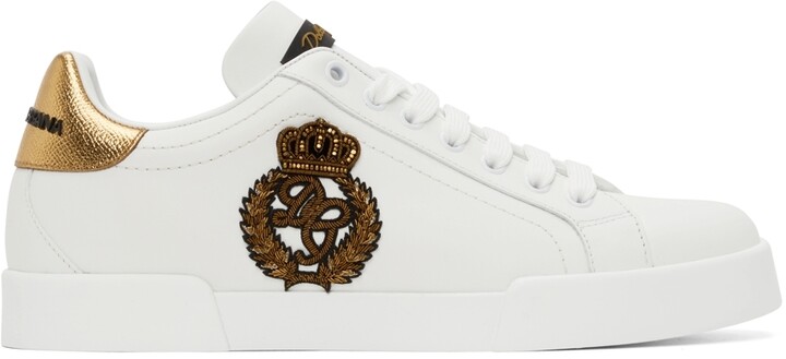 Dolce And Gabbana Logo Sneakers | Shop the world's largest 