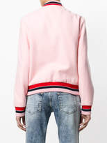 Thumbnail for your product : Iceberg star patch bomber jacket
