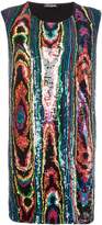 Thumbnail for your product : Balmain psychedelic sequin dress