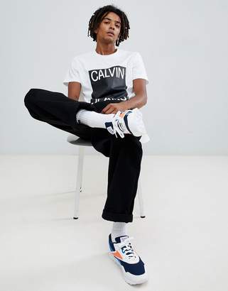 Calvin Klein Jeans t-shirt with new box logo