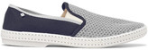 Thumbnail for your product : Rivieras Canvas and Cotton-Mesh Espadrilles