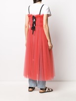 Thumbnail for your product : Molly Goddard Shelly smocked tulle dress