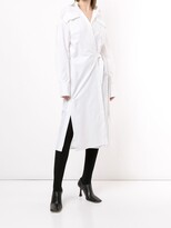 Thumbnail for your product : Proenza Schouler Wrap-Front Shirt Dress