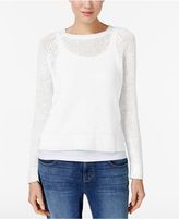 Thumbnail for your product : Eileen Fisher Organic Linen-Blend Sweater