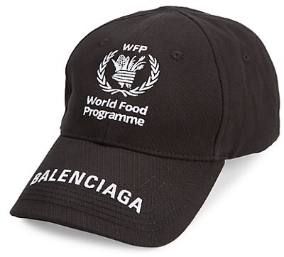 Balenciaga World Food Programme x Baseball Cap - ShopStyle Hats