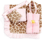 Thumbnail for your product : Swankie Blankie Giraffe-Print Receiving Blanket, Plain