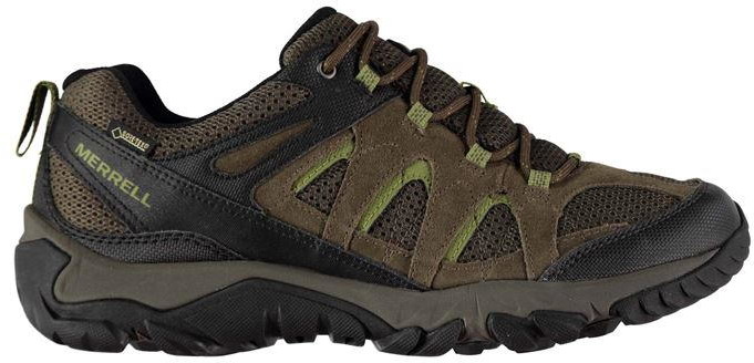 merrell outmost vent gore tex walking shoes mens