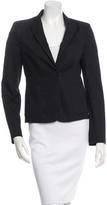 Thumbnail for your product : Miu Miu Narrow-Notch Fitted Blazer