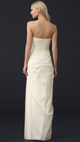 Thumbnail for your product : Badgley Mischka Strapless Ruffle Gown