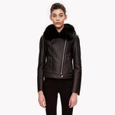 Thumbnail for your product : Theory Shearling Moto