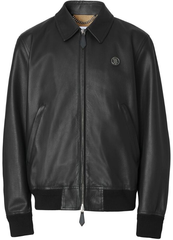 burberry jacket leather