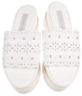 Thumbnail for your product : Stella McCartney Embroidered Platform Sandals