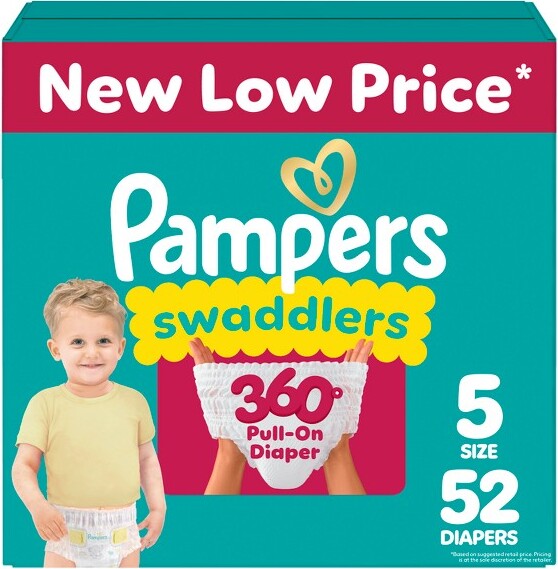PampersSwaddler360DisposableBabyDiapers--52ct