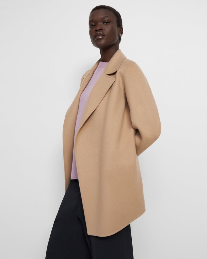 Theory Clairene Jacket in Double-Face Wool-Cashmere - ShopStyle
