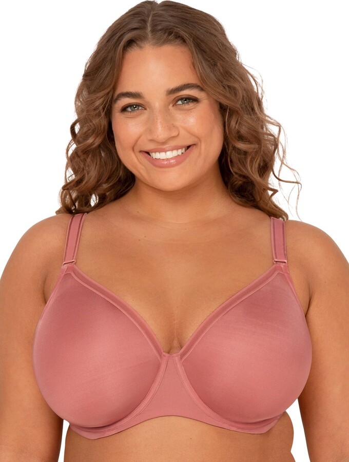 Fit for Me by Fruit of the Loom Women’s Unlined Underwire Bra, Style FT967, Sizes 38D to 42H